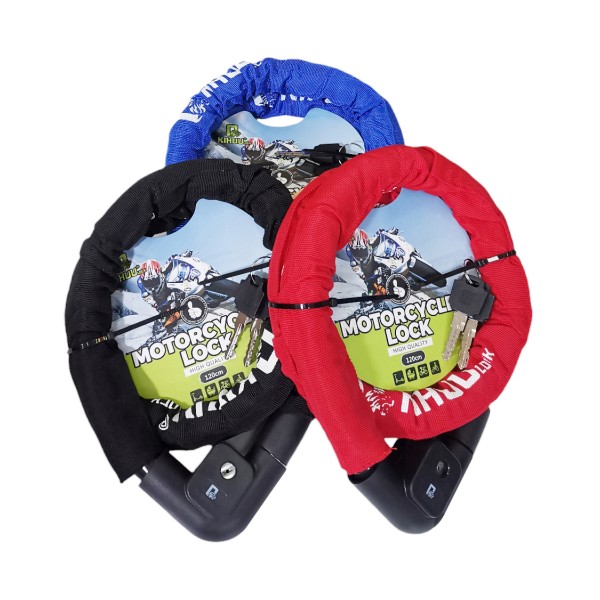 ΚΛΕΙΔΑΡΙΑ ΚΟΥΛΟΥΡΑ ΜΗΧΑΝΗΣ-ΠΟΔΗΛΑΤΟΥ ΜΑΥΡΟ-ΜΠΛΕ-ΚΟΚΚΙΝΟ 120CM 1272-21